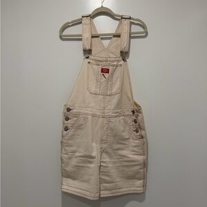 Dickies Beige Short Overalls